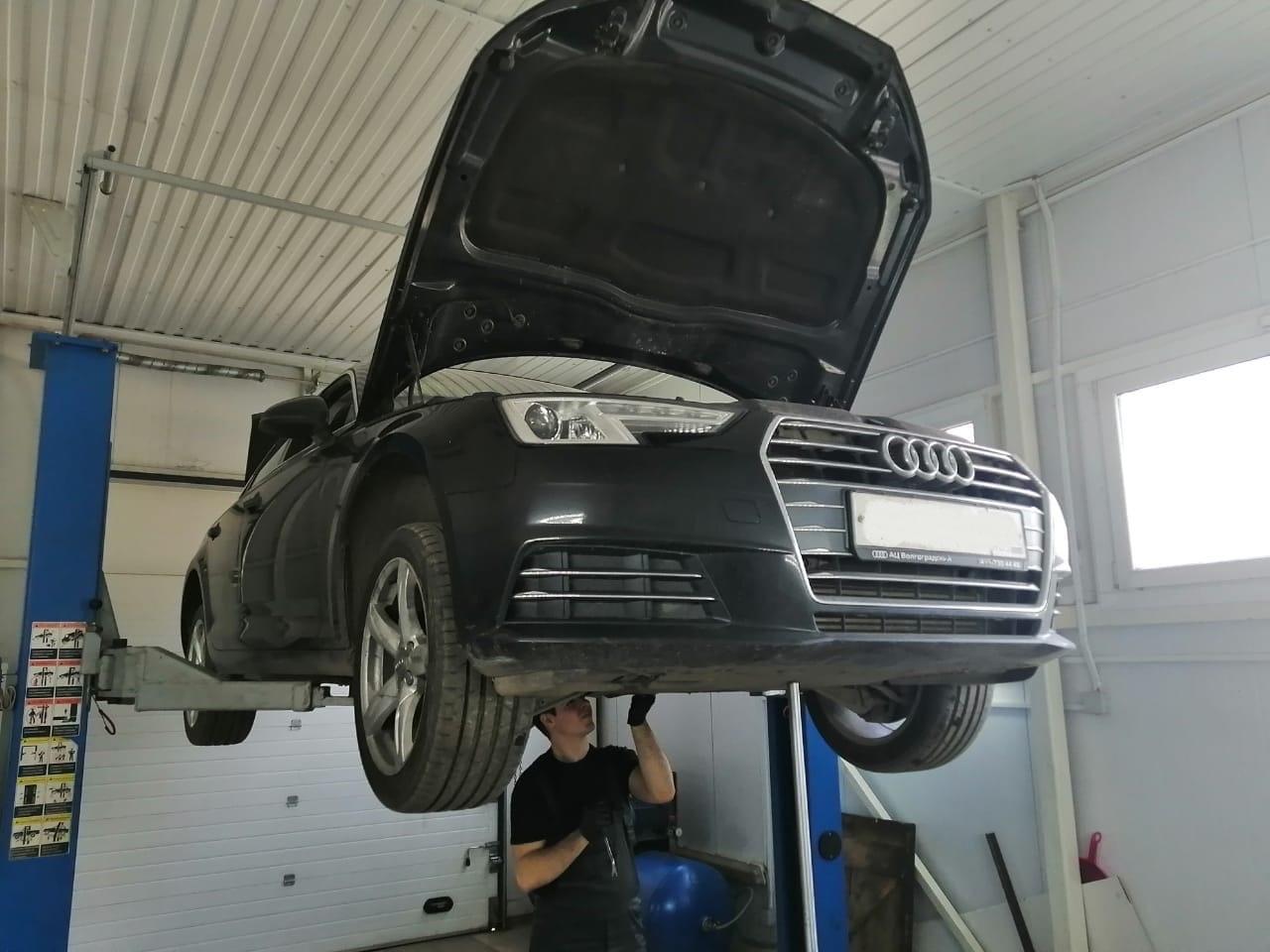 Замена акпп audi